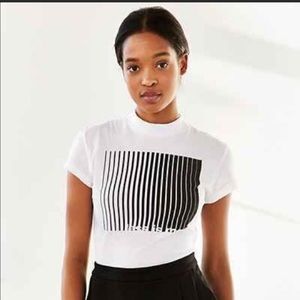 Graphic Tee Crop Top